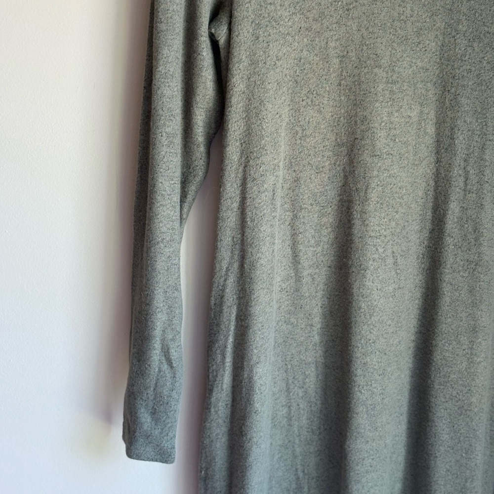NWT American Eagle Mock Neck Lightweight Sweater Dress Green Size Small - Picture 2 of 6